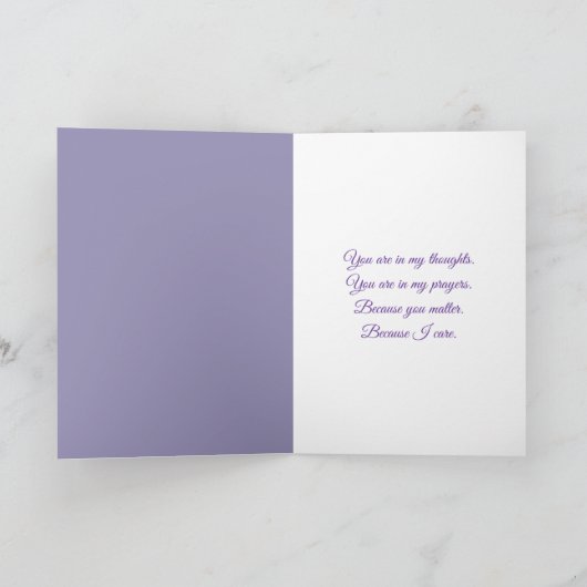 Holen Sie sich bald Bouquet auf dem Stuhl Karte (Innenseite)