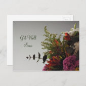 Holen Sie sich bald Bouquet Postcard Postkarte (Vorne/Hinten)