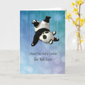 Holen Sie sich bald eine Grußkarte Karte (Gelbe Blume)