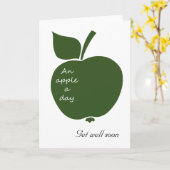 Holen Sie sich bald gut Apple Karte (Gelbe Blume)