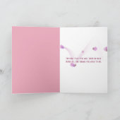 Holen Sie sich bald Rose Bouquet Card Karte (Innenseite)