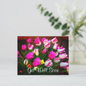 Holen Sie sich bald Weihnachts-Traum und Affaire # Postkarte (Stehend Vorderseite)