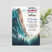 Holen Sie sich Boy Tree Fun Cliff Rock Klettern 21 Einladung (Stehend Vorderseite)
