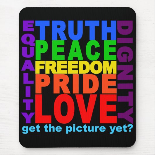 Holen Sie sich das Bild? Mousepad (Vorne)