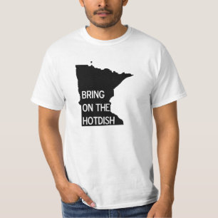 Holen Sie sich das Hotdish Funny Minnesota T Shirt