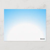 Holen Sie sich das Solarlogo Ecofriendly Solar Ene Postkarte (Rückseite)