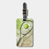 Holen Sie sich das Tennis von Grip Girls Gepäckanhänger (Vorderseite vertikal)