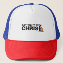 Holen Sie sich den Zahn mit Christus Trucker Hat