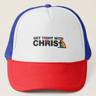 Holen Sie sich den Zahn mit Christus Trucker Hat Truckerkappe