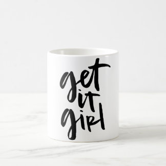Holen Sie sich die Girl-Tasse Kaffeetasse