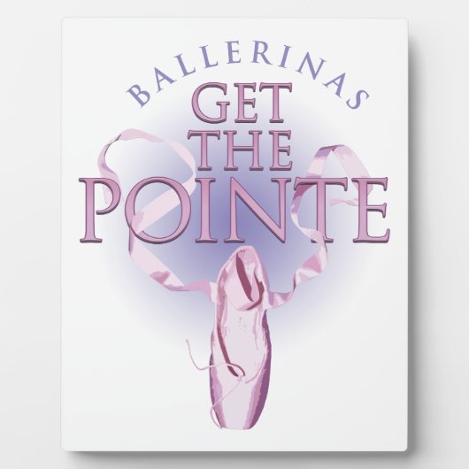 Holen Sie sich die Pointe Fotoplatte (Vorderseite)