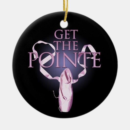 Holen Sie sich die Pointe Keramikornament (Vorne)