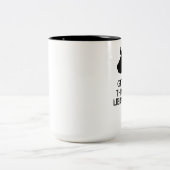 Holen Sie sich diese Bibliothek Zweifarbige Tasse (Mittel)