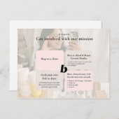 Holen Sie sich ein! Ankündigungspostkarte (Vorne/Hinten)