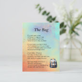 Holen Sie sich ein gutes Gedicht Postkarte (Stehend Vorderseite)