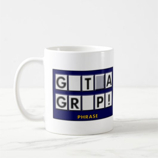 Holen Sie sich eine Grip-Tasse Kaffeetasse (Links)