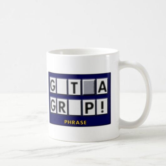Holen Sie sich eine Grip-Tasse Kaffeetasse (Rechts)