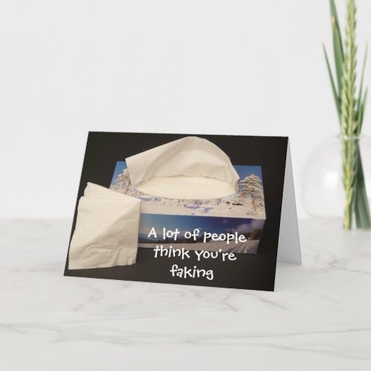 Holen Sie sich eine gute Karte für jemanden, den S (Vorderseite)