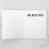 Holen Sie sich eine gute Teamarbeit vom Fußballtea Karte (Innenseite)