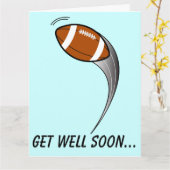 Holen Sie sich eine gute Teamarbeit vom Fußballtea Karte (Gelbe Blume)