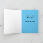 Holen Sie sich eine lustige Ente Karte (Innenseite)