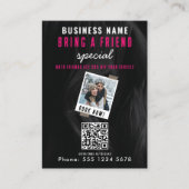 Holen Sie sich einen Freundschaftsvertrieb und res Visitenkarte (Vorderseite)