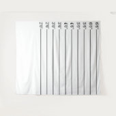 Holen Sie sich einen kriminellen Funny Lineup Mugs Wandteppich (Vorderseite (Horizontal))