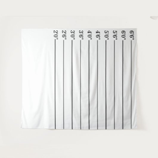 Holen Sie sich einen kriminellen Funny Lineup Mugs Wandteppich (Vorderseite (Horizontal))