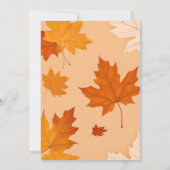 Holen Sie sich Farm Pink Blue Boho Girl Boy Fall B Einladung (Rückseite)