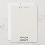 Holen Sie sich Feather Rustic Asian Sky Cloud Cran Einladung (Rückseite)