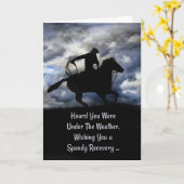 Holen Sie sich gut Country Western Cowboy zurück i Karte (Gelbe Blume)