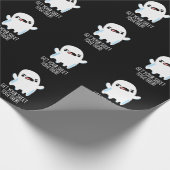 Holen Sie sich Ihr Blatt zusammen Funny Ghost Puff Geschenkpapier (Ecke)