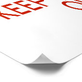 Holen Sie sich Ihr eigenes Bacon Poster (Ecke)