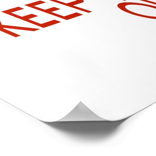 Holen Sie sich Ihr eigenes Bacon Poster (Ecke)