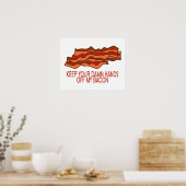Holen Sie sich Ihr eigenes Bacon Poster (Küche)