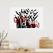 Holen Sie sich Ihr Lob für Gerahmte Kunst Poster (Küche)