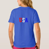 Holen Sie sich Ihr Red White über USA T-Shirt (Rückseite)