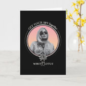 Holen Sie sich Ihr Sh*t zusammen - der weiße Lotus Karte (Gelbe Blume)