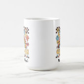 Holen Sie sich Ihr verrücktes Regenbogenlehrer-Ges Kaffeetasse (Mittel)