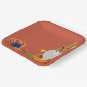 Holen Sie sich Ihre Fett Pants Erntedank Collectio Pappteller (Gewinkelt)