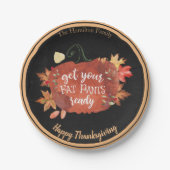 Holen Sie sich Ihre fettfreien Pants Fertigpants E Pappteller (Vorderseite)