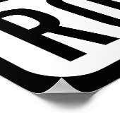 Holen Sie sich Ihre Kicks auf der Route 66 Poster (Ecke)