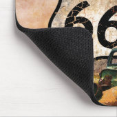 Holen Sie sich Ihre Kicks auf Route 66 Mousepad (Ecke)