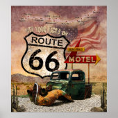 Holen Sie sich Ihre Kicks auf Route 66 Poster (Vorne)