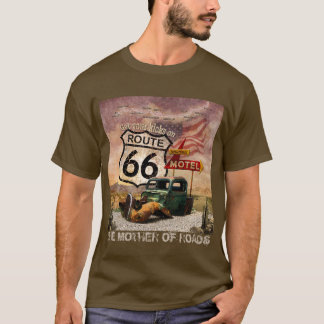 Holen Sie sich Ihre Kicks auf Route 66 T-Shirt
