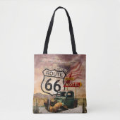 Holen Sie sich Ihre Kicks auf Route 66 Tasche (Vorderseite)