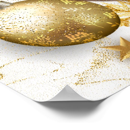 Holen Sie sich Ihre Tinsel nicht in einen Winkel Poster (Ecke)