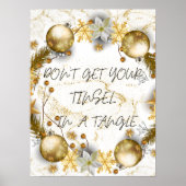 Holen Sie sich Ihre Tinsel nicht in einen Winkel Poster (Vorne)