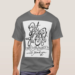 Holen Sie sich Ihren Aufkleber für die öffentliche T-Shirt