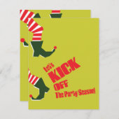 Holen Sie sich Ihren Elf & Jingle on Holiday Party Einladung (Vorne/Hinten)